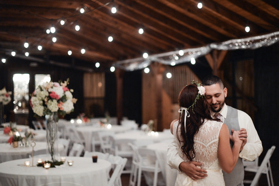 Pink & Peach Rustic Dallas Wedding via TheELD.com