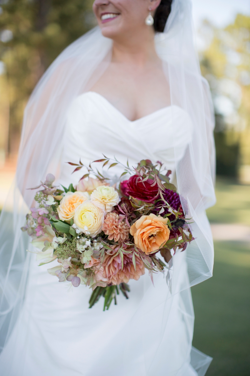 Autumn Inspired South Carolina Wedding via TheELD.com