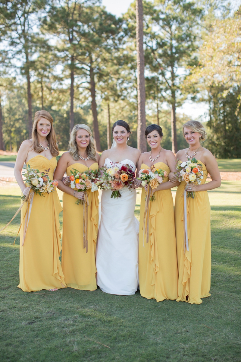 Autumn Inspired South Carolina Wedding via TheELD.com