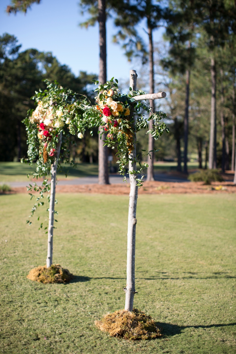 Autumn Inspired South Carolina Wedding via TheELD.com