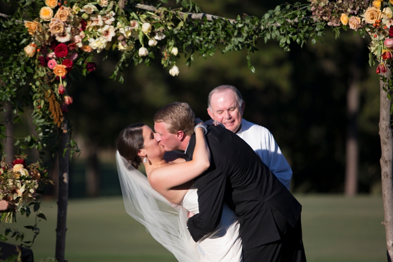 Autumn Inspired South Carolina Wedding via TheELD.com