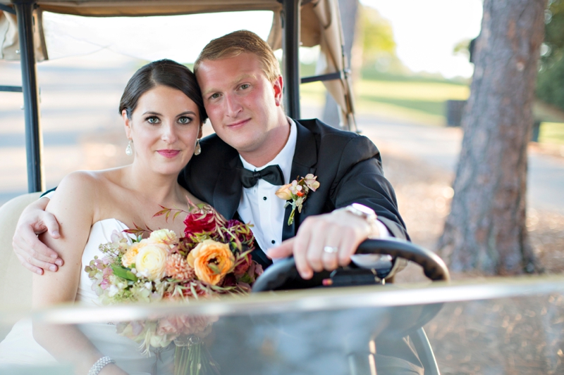 Autumn Inspired South Carolina Wedding via TheELD.com