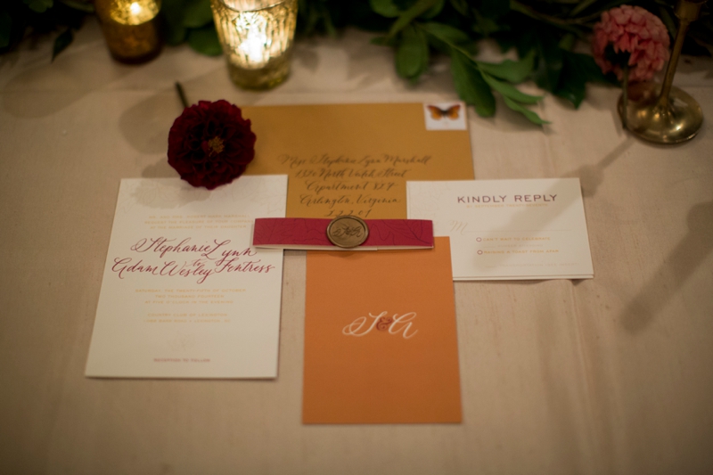 Autumn Inspired South Carolina Wedding via TheELD.com