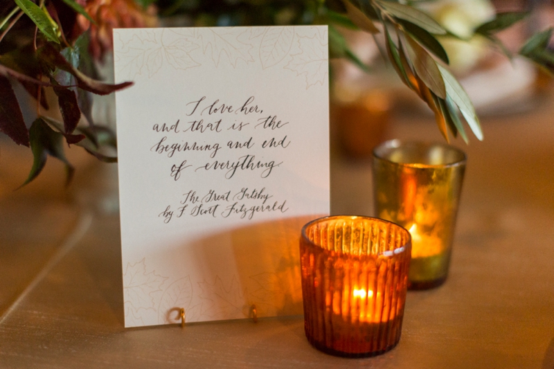 Autumn Inspired South Carolina Wedding via TheELD.com