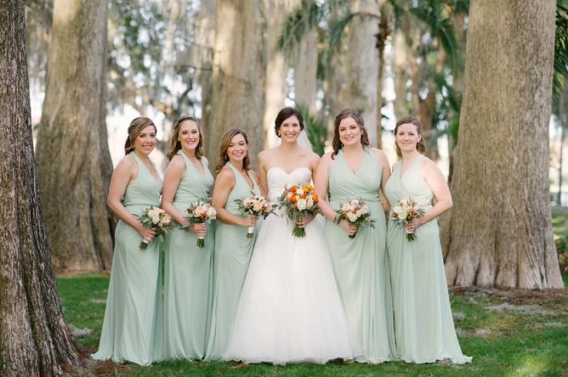 Old Florida Inspired Wedding in Winter Park via TheELD.com