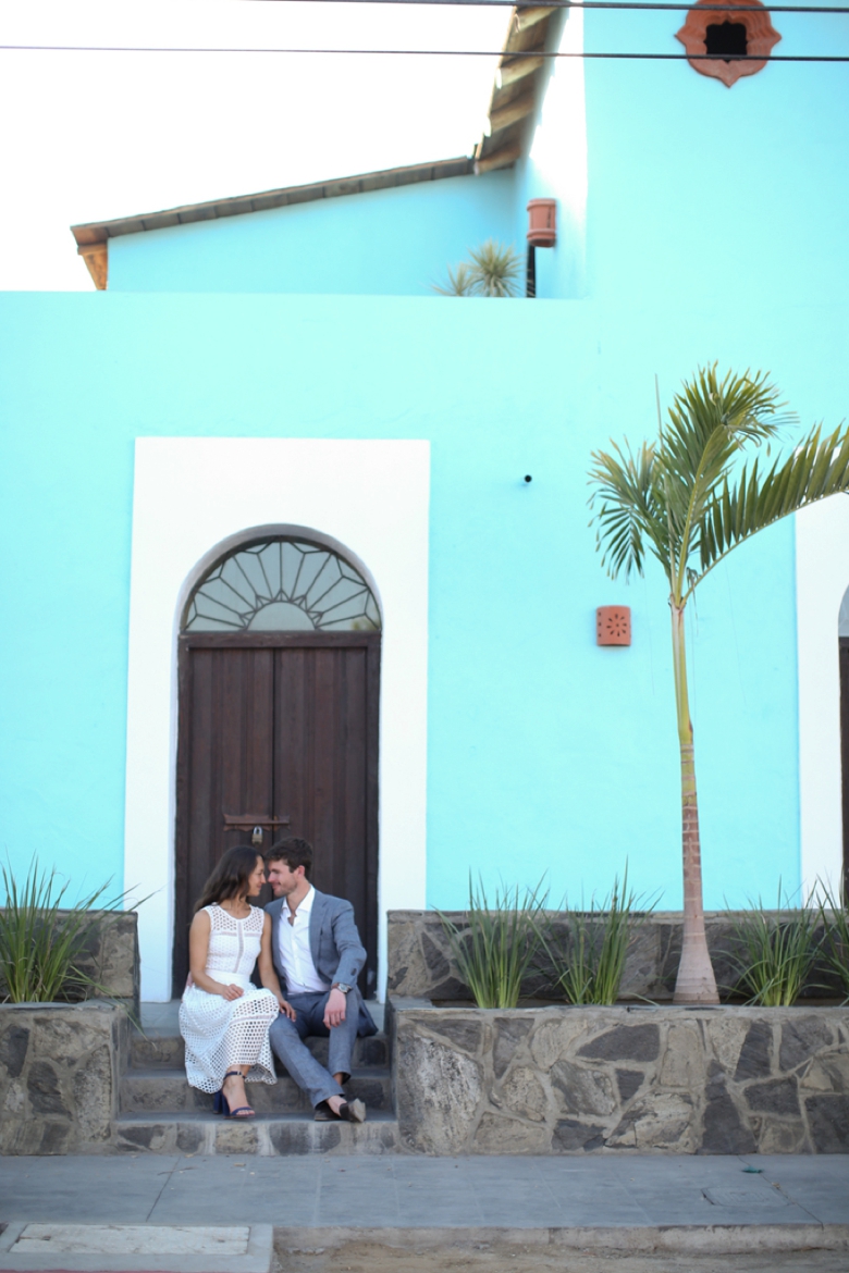 Colorful Destination Wedding In Mexico via TheELD.com