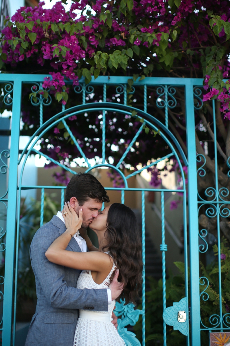 Colorful Destination Wedding In Mexico via TheELD.com