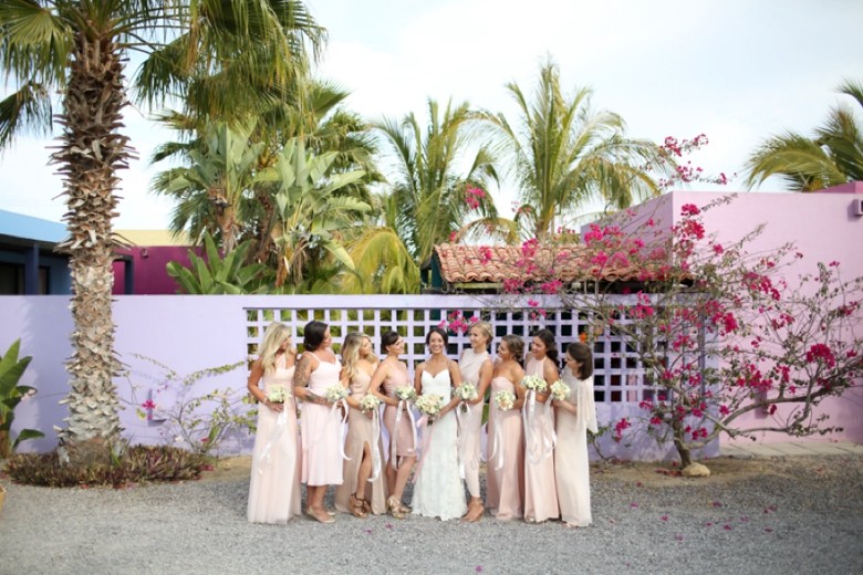 Colorful Destination Wedding In Mexico via TheELD.com