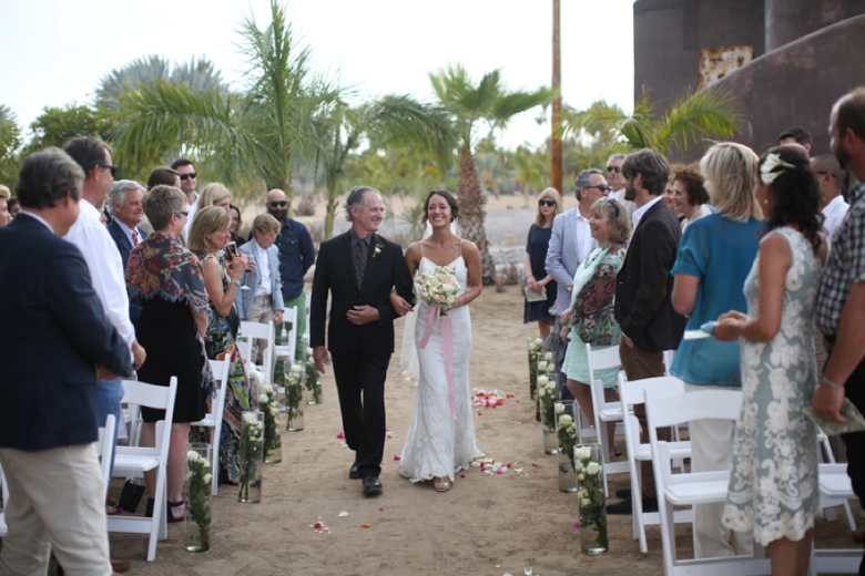 Colorful Destination Wedding In Mexico via TheELD.com