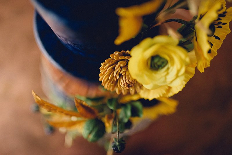 Elegant, Eclectic Yellow and Blue Wedding Ideas via TheELD.com