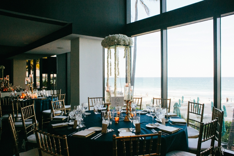 Modern Elegant Palm Beach Wedding via TheELD.com