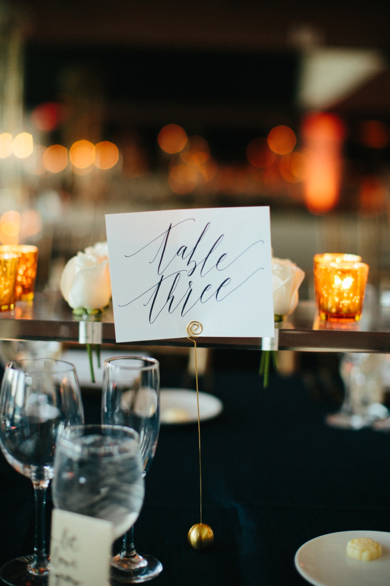 Modern Elegant Palm Beach Wedding via TheELD.com