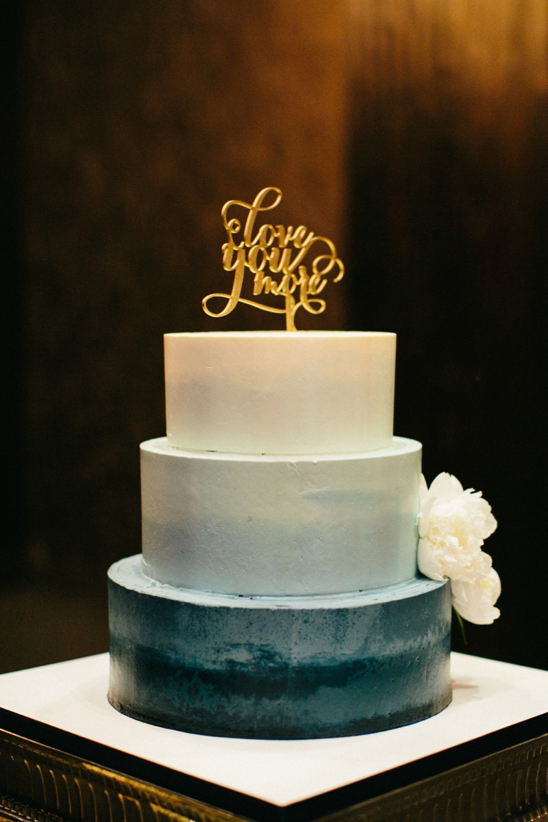 Modern Elegant Palm Beach Wedding via TheELD.com