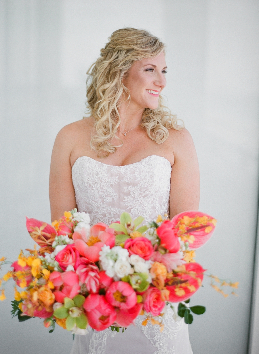 Colorful Caribbean Inspired Destination Wedding via TheELD.com