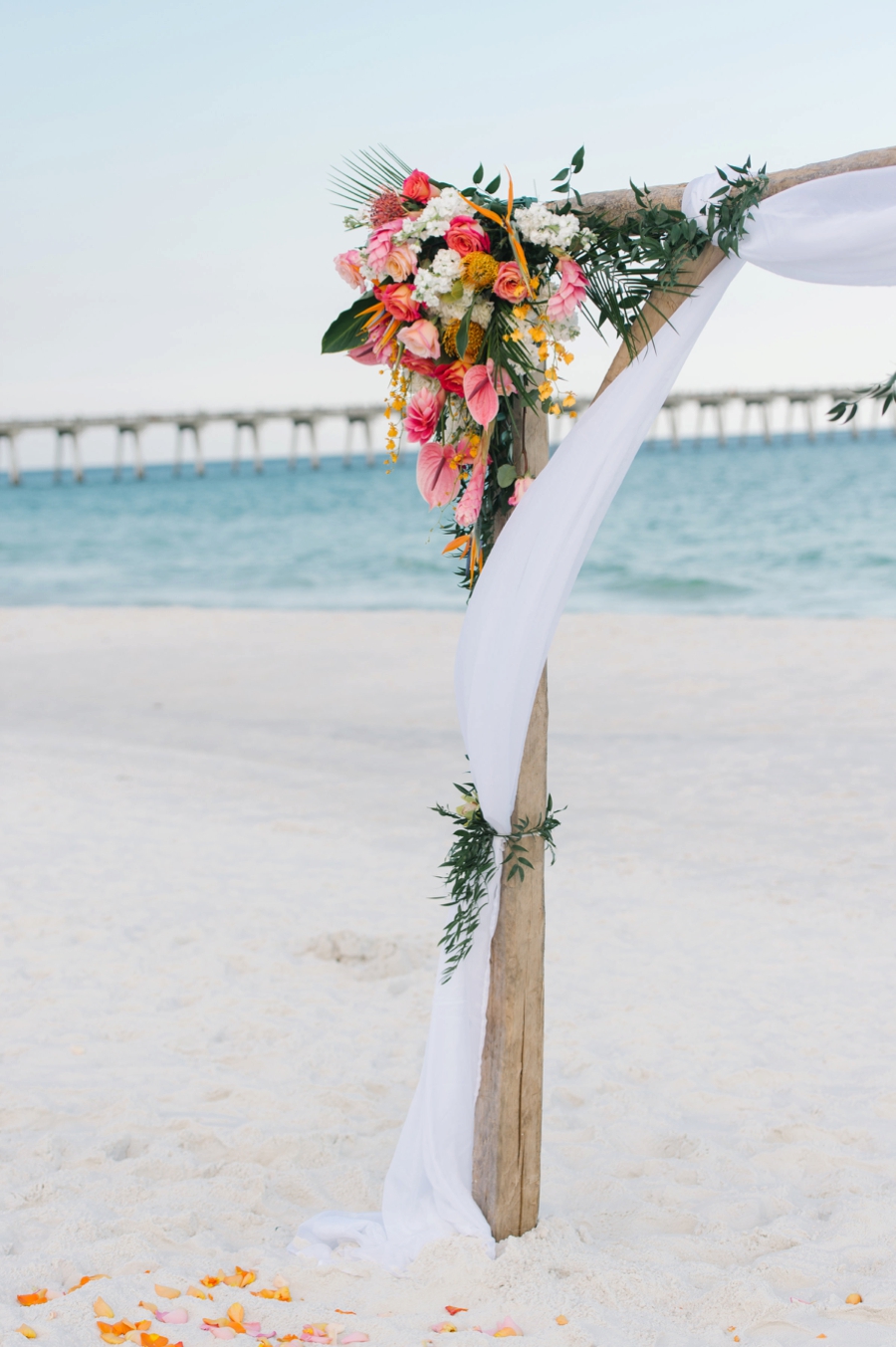 Colorful Caribbean Inspired Destination Wedding via TheELD.com