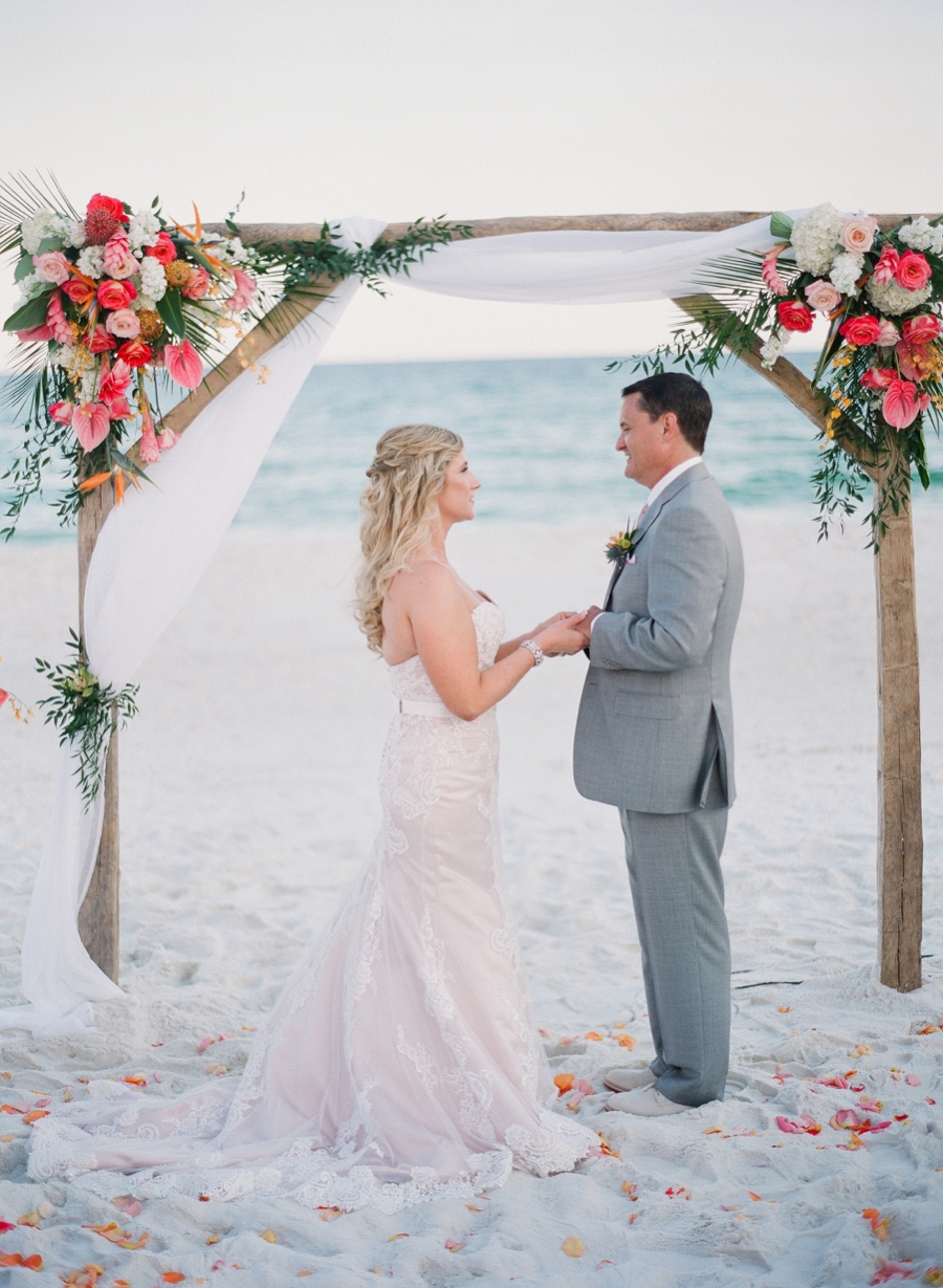 Colorful Caribbean Inspired Destination Wedding via TheELD.com