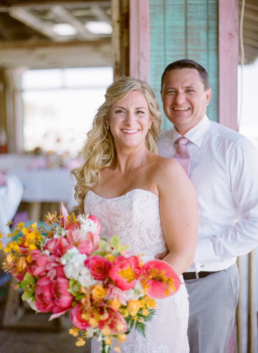 Colorful Caribbean Inspired Destination Wedding via TheELD.com