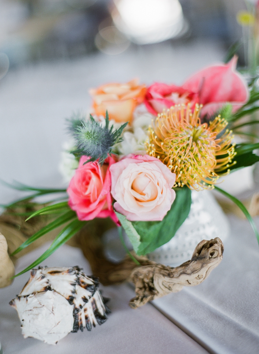 Colorful Caribbean Inspired Destination Wedding via TheELD.com