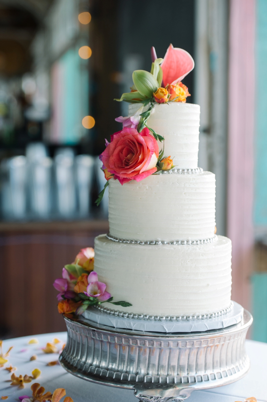 Colorful Caribbean Inspired Destination Wedding via TheELD.com