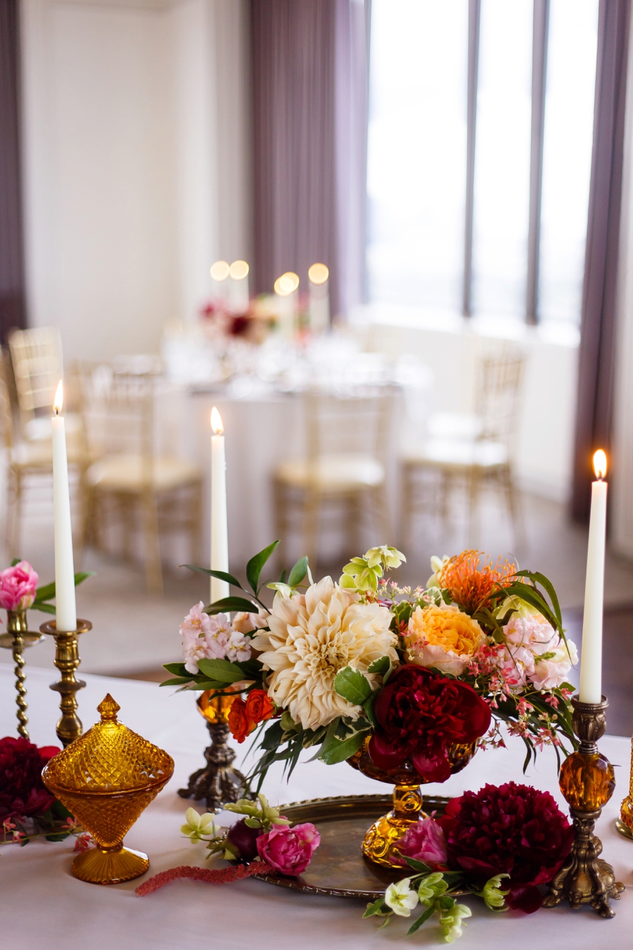 Elegant Berry Inspired Wedding Ideas via TheELD.com