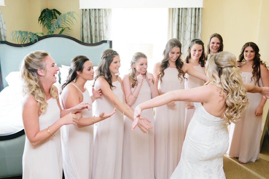 Chic Blush and Silver Industrial Wedding via TheELD.com