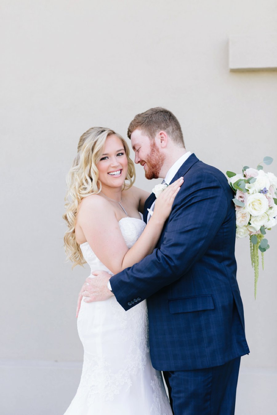 Chic Blush and Silver Industrial Wedding via TheELD.com