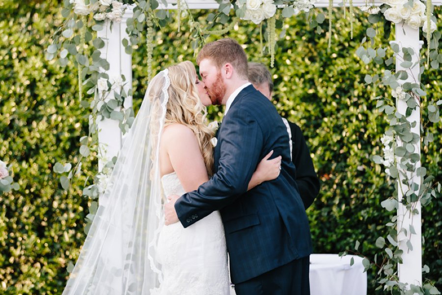 Chic Blush and Silver Industrial Wedding via TheELD.com