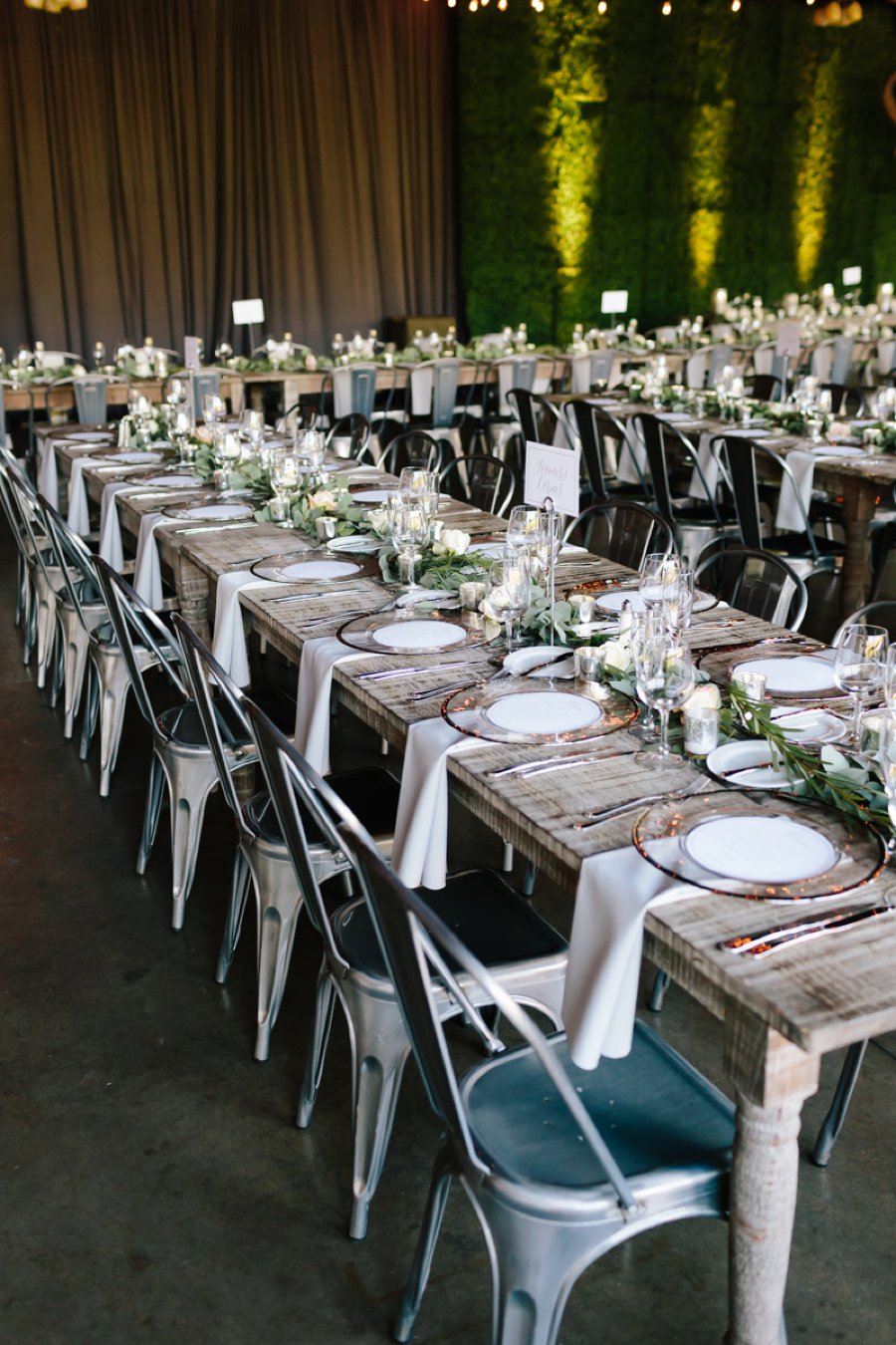 Chic Blush and Silver Industrial Wedding via TheELD.com