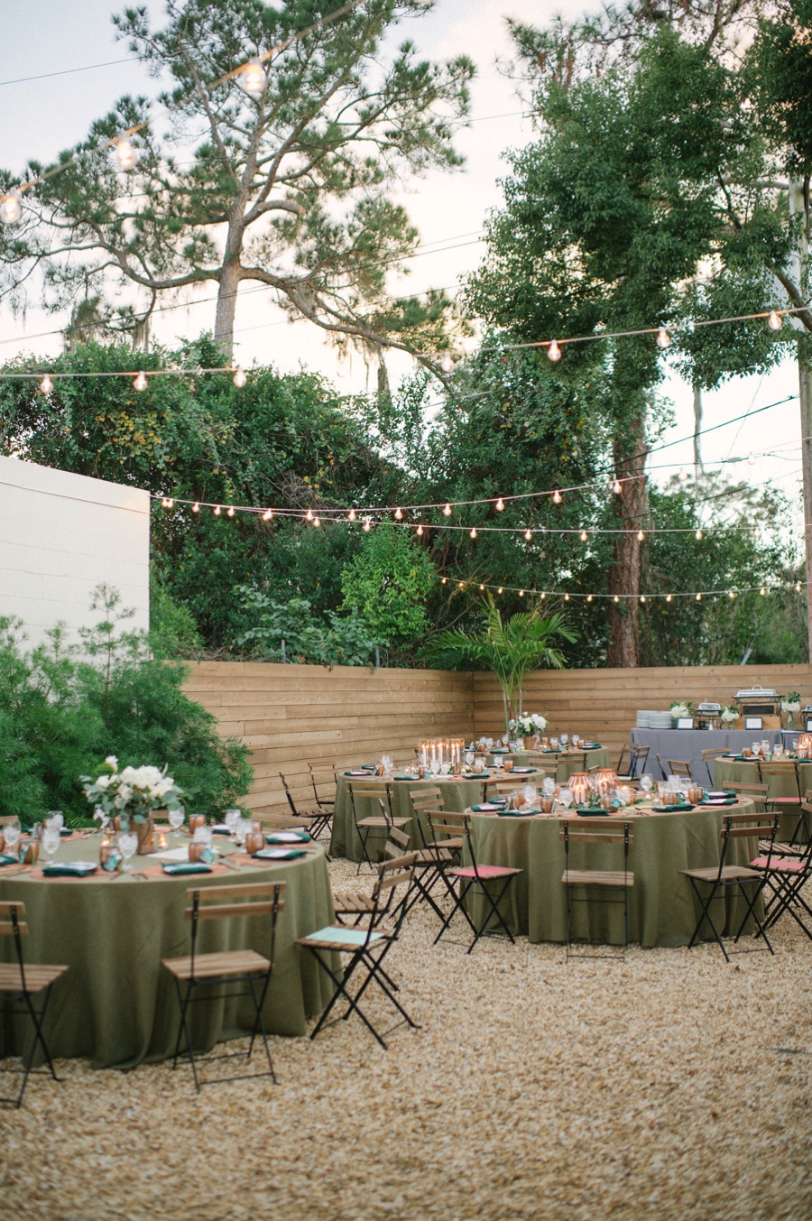 A Modern Copper and Green Holiday Party via TheELD.com