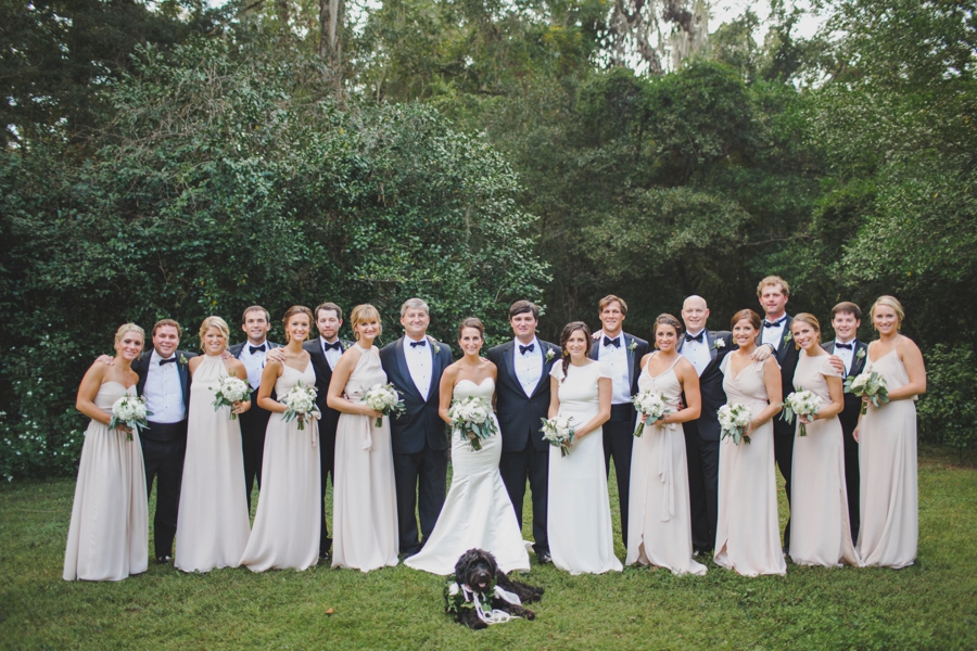 An Elegant Tallahassee Garden Wedding via TheELD.com