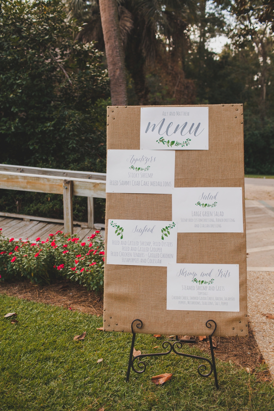 An Elegant Tallahassee Garden Wedding via TheELD.com