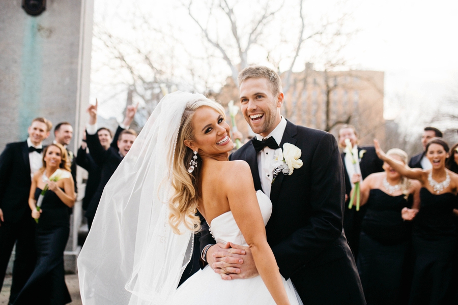 An Elegant Philadelphia New Years Eve Wedding via TheELD.com