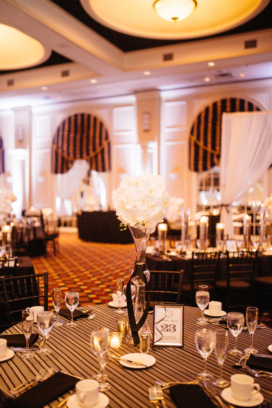 An Elegant Philadelphia New Years Eve Wedding via TheELD.com