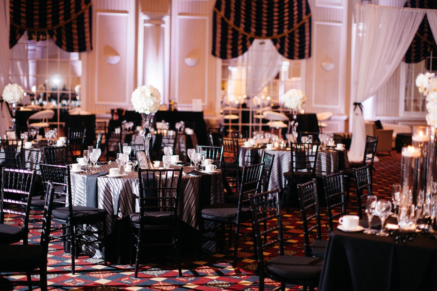 An Elegant Philadelphia New Years Eve Wedding via TheELD.com