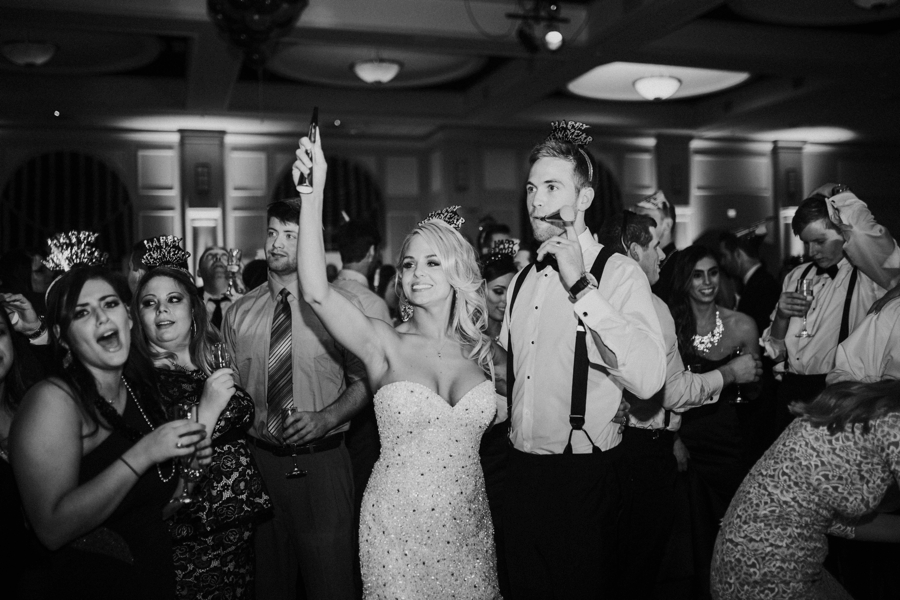 An Elegant Philadelphia New Years Eve Wedding via TheELD.com