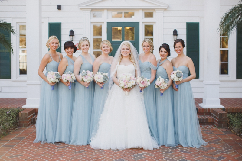 Vintage Modern Florida Estate Wedding via TheELD.com