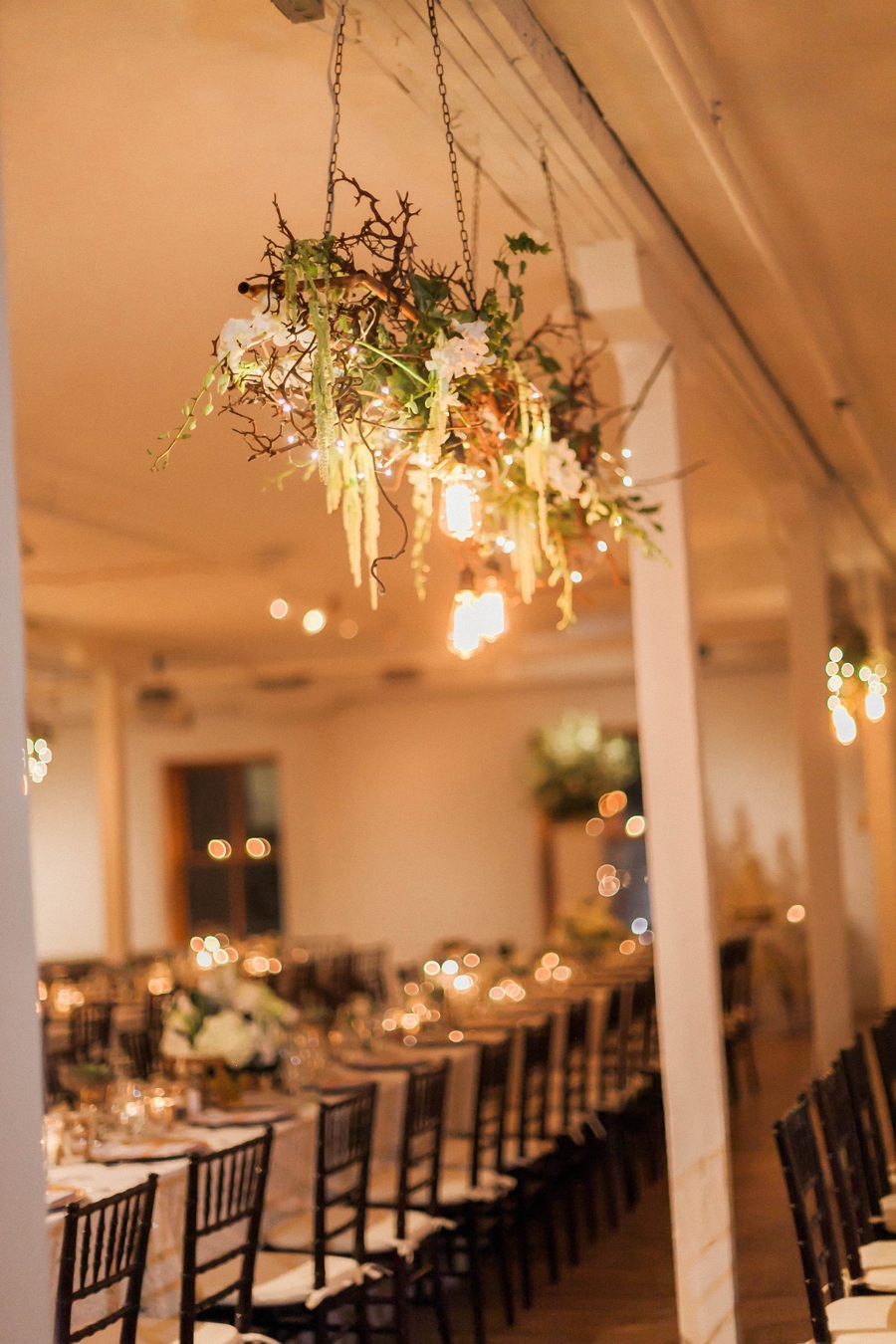 Candlelit White & Gold Boulder Wedding via TheELD.com