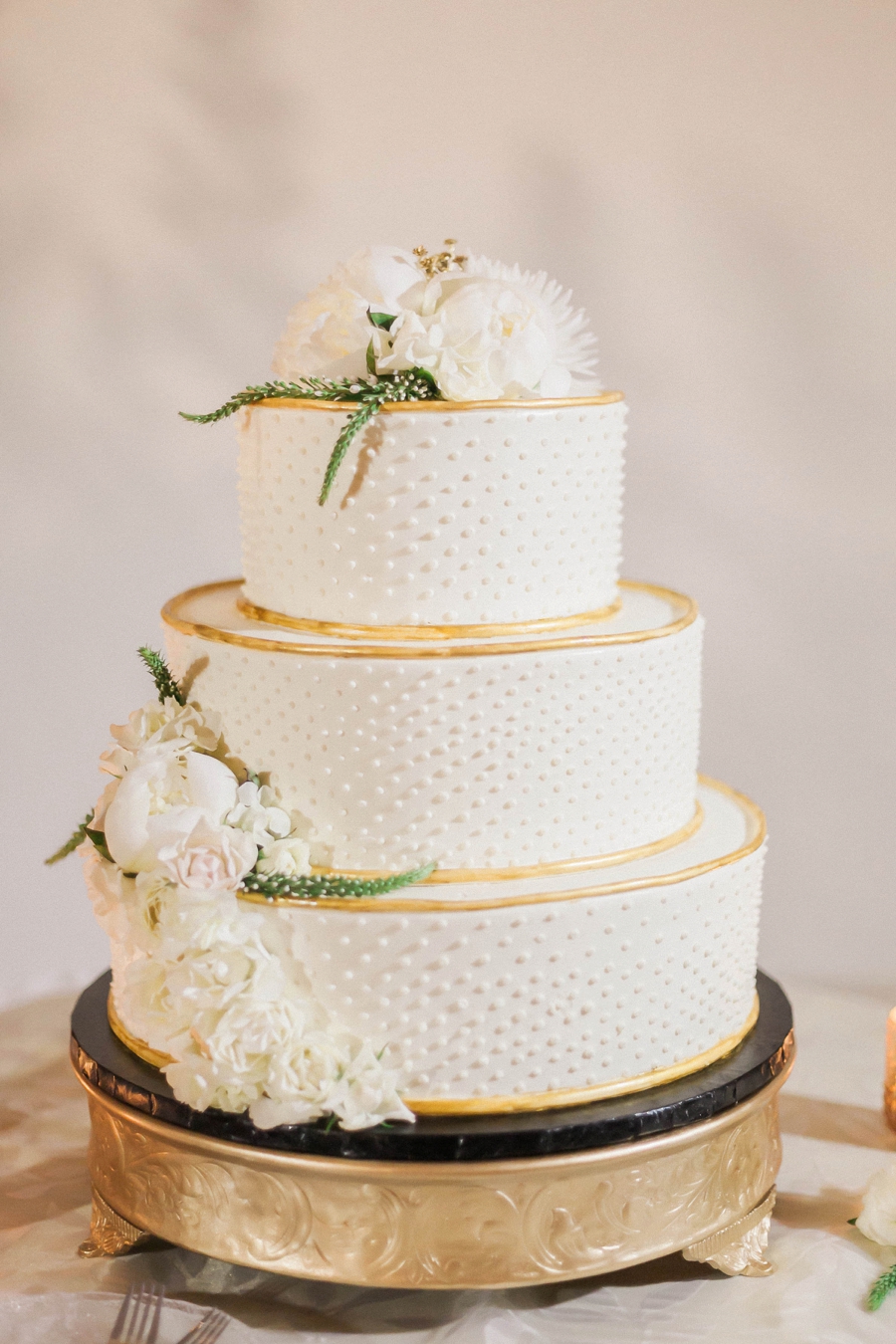 Candlelit White & Gold Boulder Wedding via TheELD.com