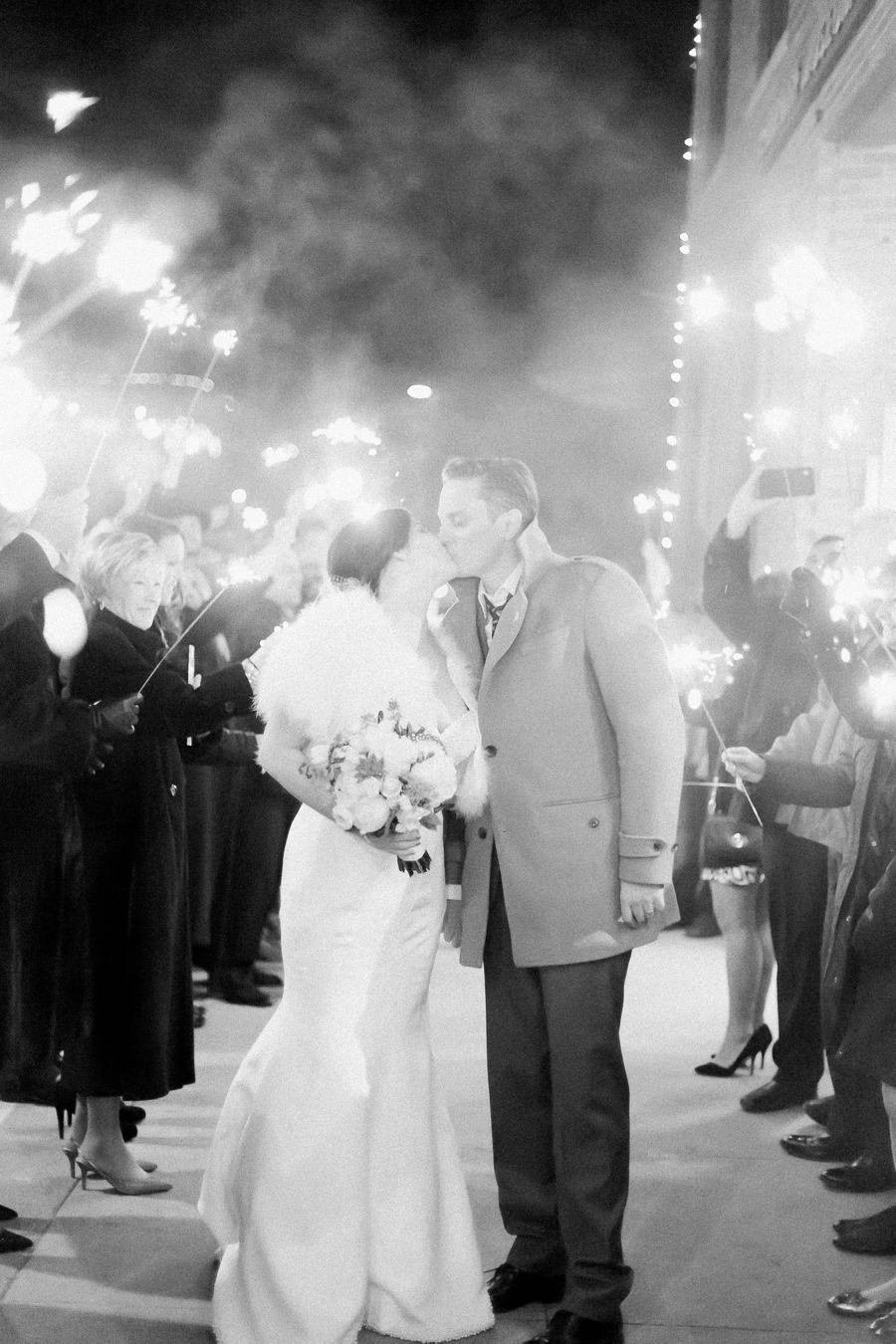 Candlelit White & Gold Boulder Wedding via TheELD.com