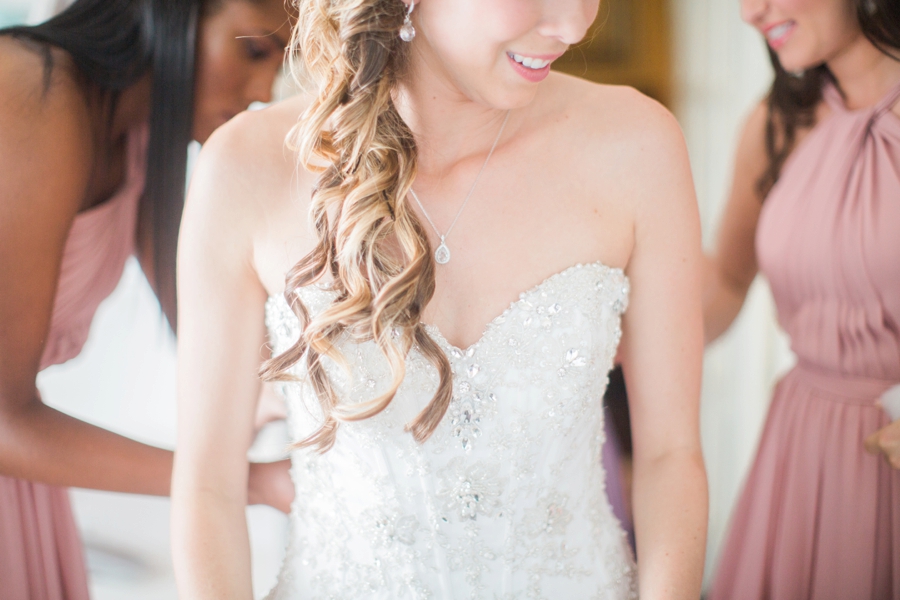 Classic Blush & Lavender Texas Wedding via TheELD.com