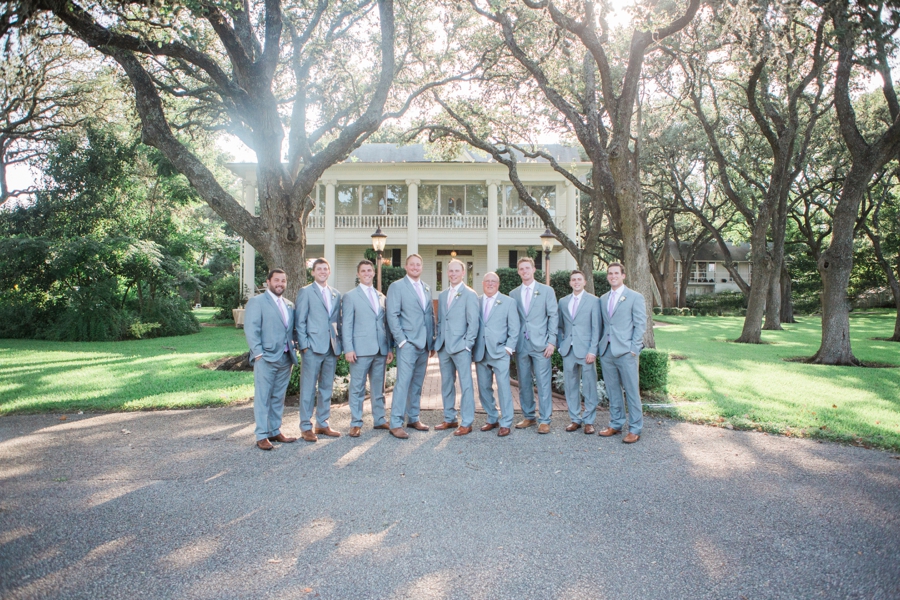 Classic Blush & Lavender Texas Wedding via TheELD.com