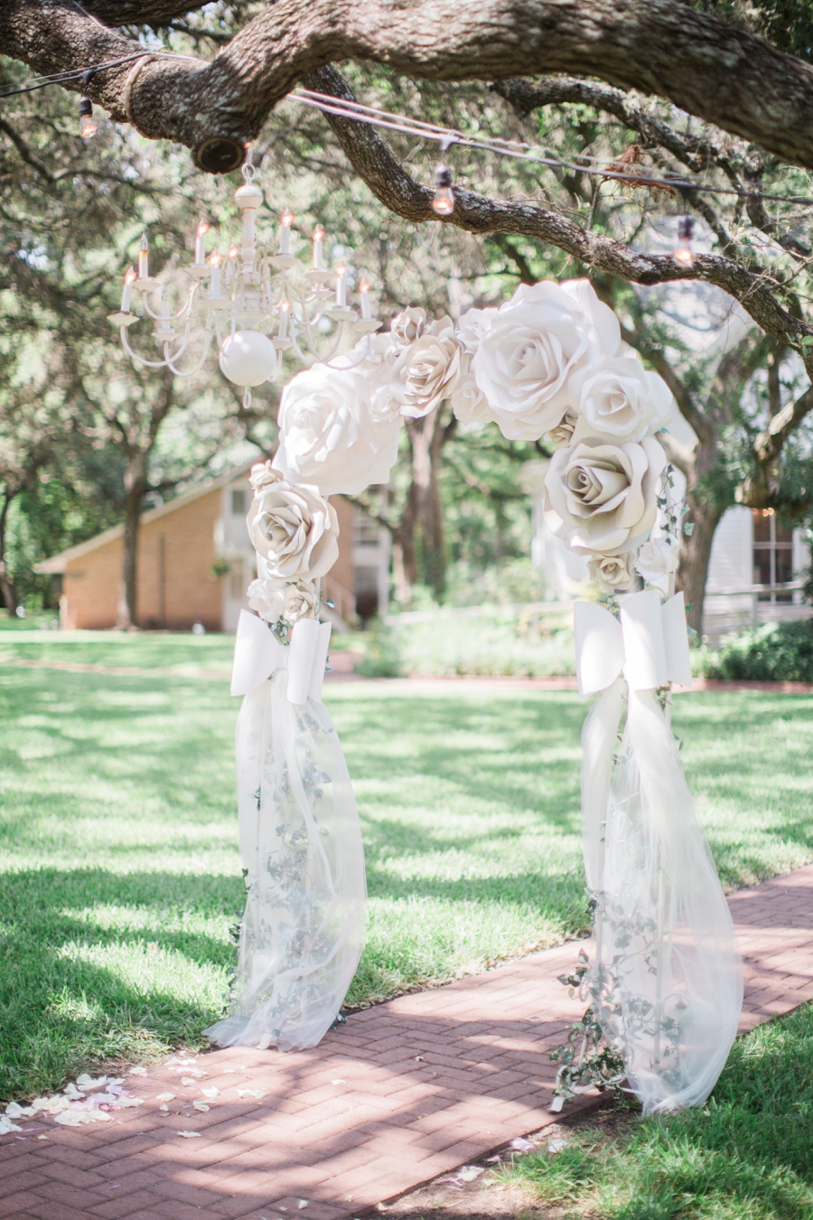 Classic Blush & Lavender Texas Wedding via TheELD.com