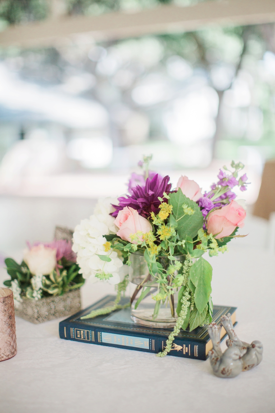 Classic Blush & Lavender Texas Wedding via TheELD.com