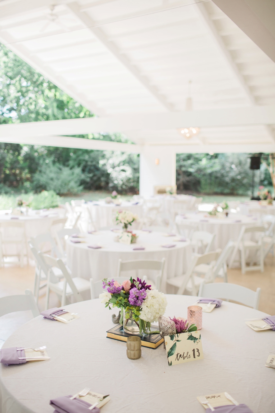 Classic Blush & Lavender Texas Wedding via TheELD.com