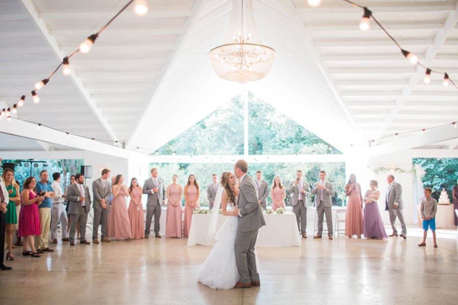 Classic Blush & Lavender Texas Wedding via TheELD.com