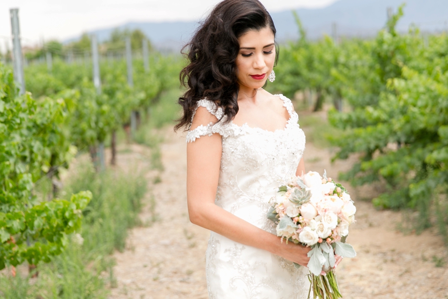 Elegant Blush & White Temecula Wedding via TheELD.com