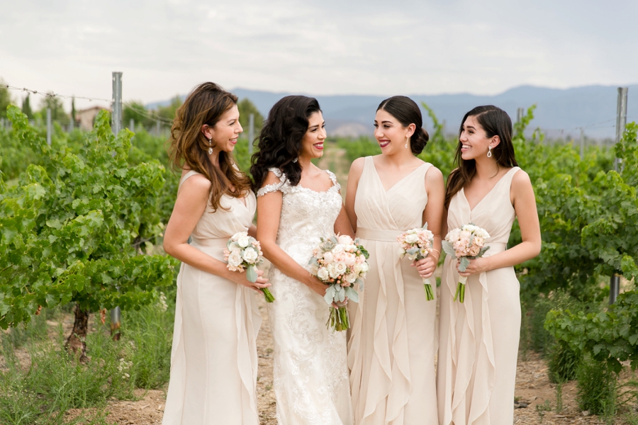 Elegant Blush & White Temecula Wedding via TheELD.com