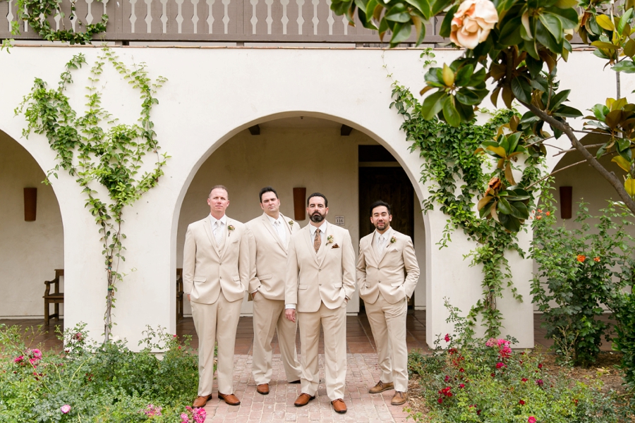 Elegant Blush & White Temecula Wedding via TheELD.com