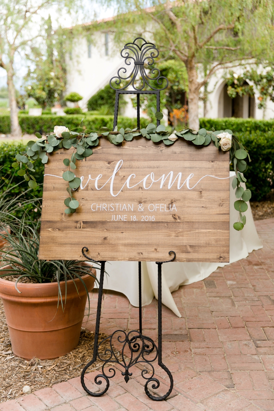 Elegant Blush & White Temecula Wedding via TheELD.com