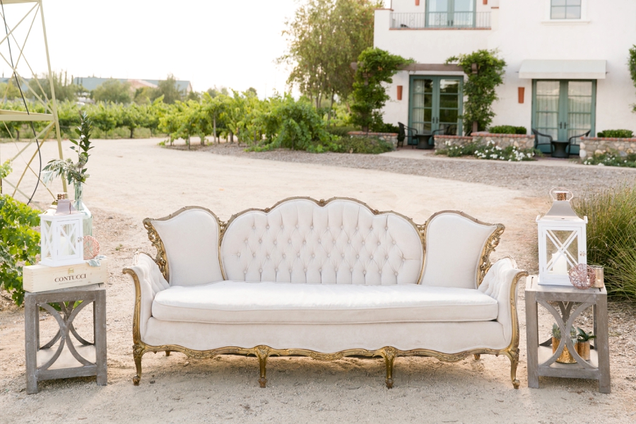 Elegant Blush & White Temecula Wedding via TheELD.com